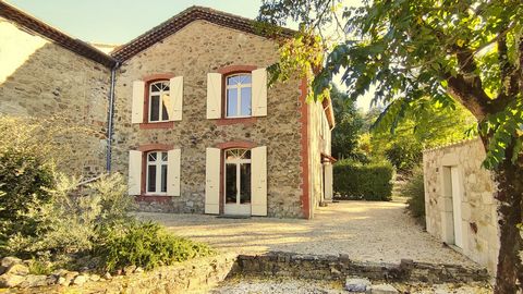 Maison en pierre 135m2 aux pieds des Cévennes, entre St Ambroix et Les Vans