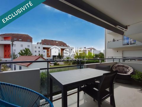 Appartement 3 pièces - Balcon - résidence récente