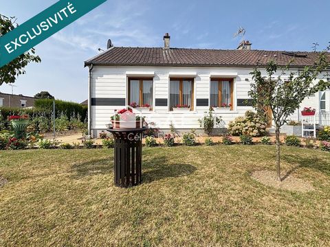 Plain-pied pratique avec jardin clos à Péronne