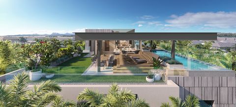 Penthouse met 3 slaapkamers op een prestigieus golflandgoed - dicht bij het strand en Grand Baie Nestenn biedt u dit prachtige penthouse met 3 slaapkamers op de bovenste verdieping van een exclusieve residentie op het gewilde landgoed Mont Choisy. Ge...