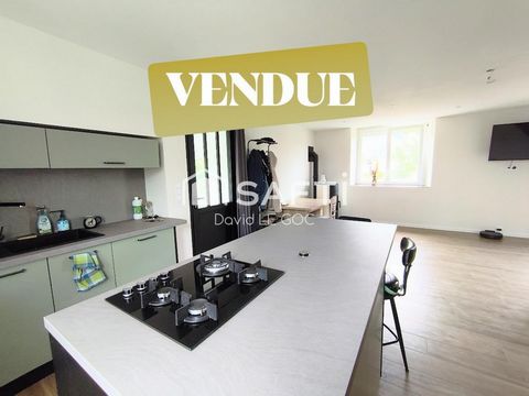 St evarzec maison individuelle rénové entierement toiture neuve sous-sol total, Proximité bourg