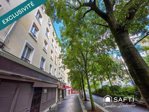 Appartement 2 pièces- 47m²- 1 ch- cave