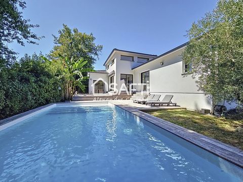 Contemporaine 143 m² 4 chambres, piscine, garage