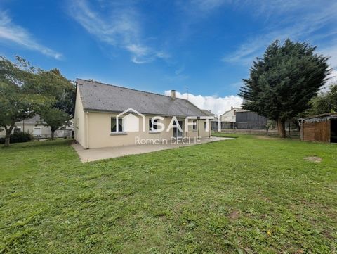 Maison plain pied de 90m2, 4 chambres, garage