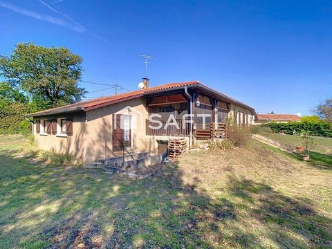 Une belle maison de plain pied avec vue dégagée !
