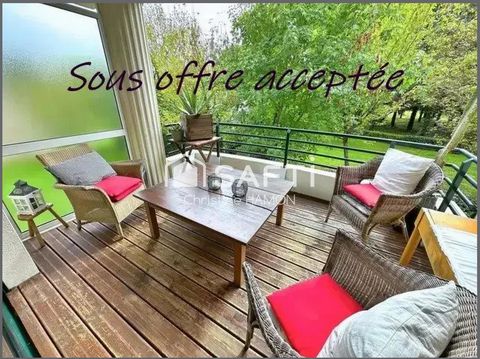 T2 avec balcon-loggia exposé sud et garage