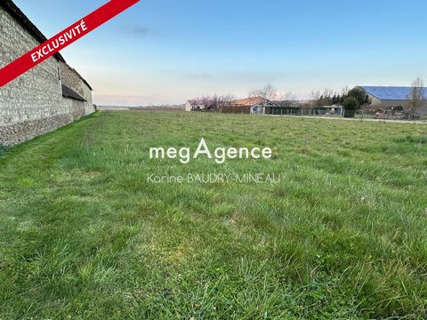 Terrain constructible à Bonneuil Matours