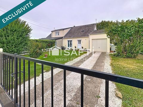 Maison avec jardin, garage et cave