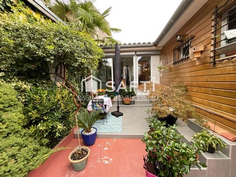 Maison de ville avec jardin et garage