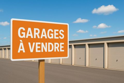9 garages box fermés