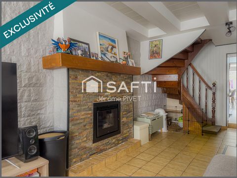 Authenticité et beaucoup de charme pour cette maison coeur de ville.