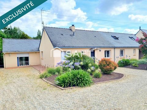 Maison familiale avec grand terrain clos et 4 chambres