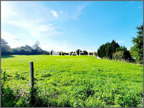 Terrain constructible de 1649 m² plat.