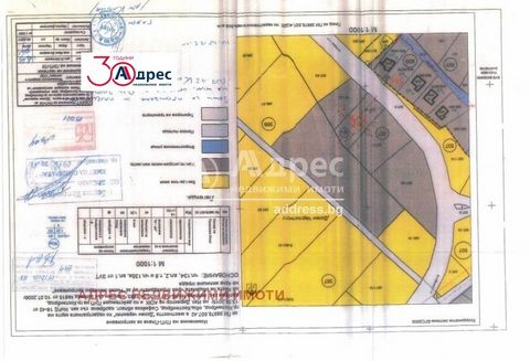 We offer a large plot of land in Plovdiv. Kostinbrod, area 'Dolen cherviljak', approved by order of 13.08.2015 of the GCCA with an area of 8045 sq.m., allocated for low residential construction of five residential buildings. Development zone j.m. k.k...