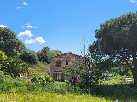 Plaine de Peri, 15km from Ajaccio, detached house of 216m2, built in the 70s on beautiful flat land of 3000m2. on the ground floor, 1 F4 of approximately 110m2 with a terrace of 20m2. On the first floor 1 identical apartment with closed terrace. Plan...