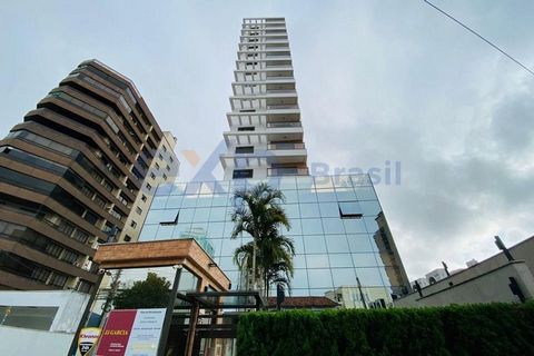 Apartment with 3 suites in the center of Itajaí/SC. Upon entering the property you will find a large living room, integrating dining room, living room and kitchen, all finely furnished with planned furniture of the highest quality and fitted in their...