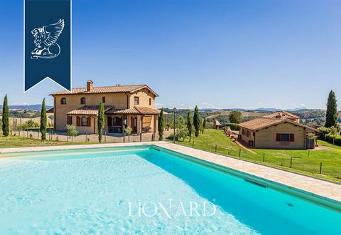 This charming luxury agritourism resort is for sale in Montalcino, surrounded by the leafy Tuscan countryside. The property is surrounded by 130 hectares of grounds, consisting of 85 hectares of organic arable land and a forest with a truffle grove. ...