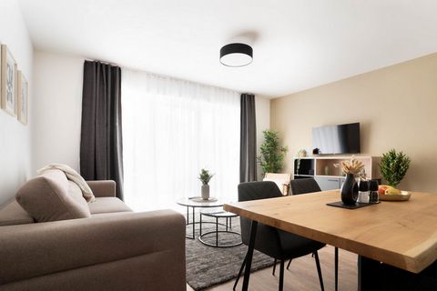 Welcome to your new home in Osnabrück! This stylish property built in December 2023 offers a comfortable and modern living space. Every apartment has bedroom, its own bathroom, a fully-equipped kitchen, and a spacious living area. As you step inside,...
