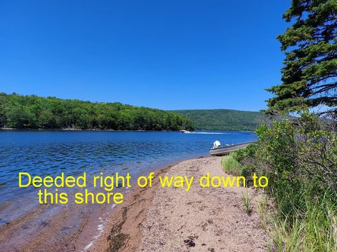 Cape Breton, Nova Scotia your chance to live in a private, waterfront gated community! With easy access to a private community beach. Large 12545 m2 building lot in a well-maintained subdivision right at the Bras d'Or Lake. This surveyed lot is well-...