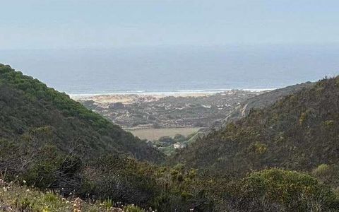 Einzigartiges Anwesen im Herzen des Naturparks Rustikales Grundstück in Carrapateira mit einer Fläche von 47 ha. Es gibt Korkeichen und Busch und Ackerbau. Ideal für forstwirtschaftliche Projekte. Meerblick nur zehn Autominuten vom Strand entfernt. B...