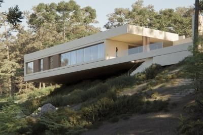 FOREST GUARDIAN HOUSE is gelegen in de exclusieve urbanisatie El Bosque van de stad Valencia, gelegen in het hoogste deel van de urbanisatie, op een perceel van meer dan 4.000m2, van waaruit u het Bosque-dennenbos, het golfveld of de bergen van Sierr...