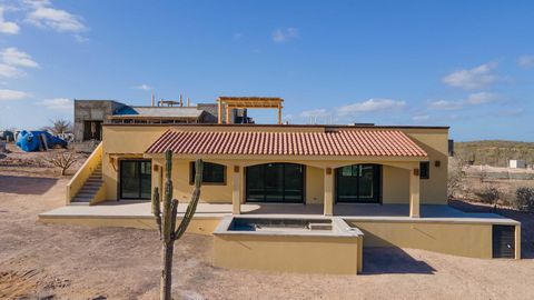 Casa Tesoro is one of 6 models to be built in the master planned community of Villas del Centenario Casa Tesoro is a 2BR 2BA home with 130m2 1 401ft2 of interior living area and a large 61m2 657ft2 wrap around terrace. The soaring stone front entry w...