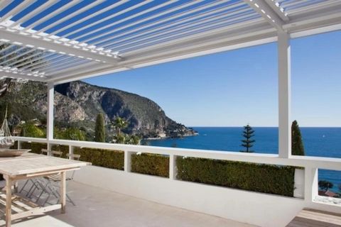 Incantevole villa in una tranquilla zona residenziale vicino alla spiaggia, offre una splendida vista sul mare, una grande terrazza con vasca riscaldata (3,20 m x2,50 m). Questa villa costruita su 3 livelli, è così composta : L'ultimo piano ha una fa...