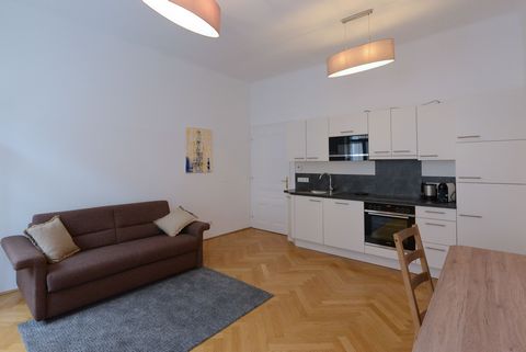 Our apartment “Hochhinaus” is located in the 12th district of Vienna, Tanbruckgasse 33/13 and is very easy to reach by public transport. The modern and fully furnished apartment with a size of 41 m², has a bedroom, a living room with home office spac...