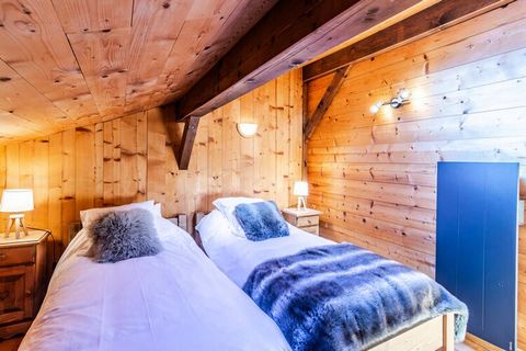 MORZINE-Montriond Vrijstaand chalet met een oppervlakte van 115 m² (+ 18m² minder dan 1,80m) ingericht voor 10 personen op 2 niveaus. Zuidwestelijke blootstelling. Gelegen op 3 minuten rijden van het dorp Montriond, bevindt zich een shuttlehalte in d...