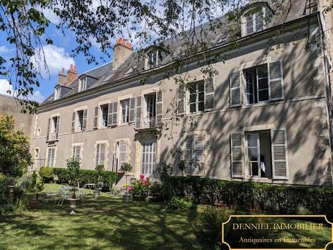 - HOTEL DE COLIGNY IN ORLEANS - PART OF A 16th-19th CENTURY MANSION: FIRST FLOOR AND SECOND FLOOR, OUTBUILDINGS, CELLARS, PRIVATE GARDEN, VERY BEAUTIFUL VIEWS. VERY BEAUTIFUL 16TH CENTURY ELEMENTS REBUILT IN THE 19TH CENTURY. BEAUTIFUL COMMON AREAS: ...