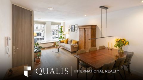 The Elandsgracht is renowned as one of Amsterdam’s most beloved streets. Located on the ground and first floors of a beautifully restored corner building, this top-tier apartment offers a unique living space. Fully renovated in 2012, including the fo...