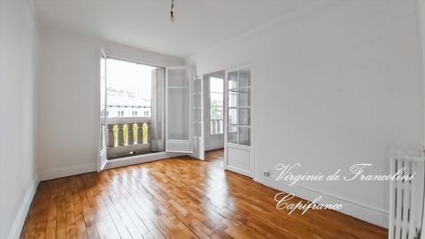 A Fontenay-sous-Bois, un emplacement idéal pour cet appartement en bon état (rénovation réalisée peinture et parquet), de 3 pièces, situé au 3ème et DERNIER ETAGE, d'une surface de 55,60 m2 Carrez. A 4 mn à pied du RER A Station Fontenay-sous-Bois et...