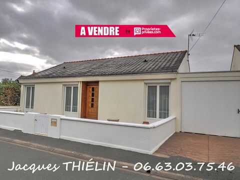 SAUMUR - 49400 - Dans quartier parfaitement calme, proche tous commerces et gare de Saumur, plain-pied très soigné 93 m² habitables avec 3 chambres, un garage et jardin clos de murs. Maison d'habitation contenant de plain-pied : une entrée, une cuisi...