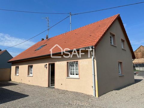 C'est dans la très dynamique commune de Blodelsheim, à 5 min de la frontière Allemande et disposant des principales commodités, dans un environnement très agréable, que je vous invite à découvrir cette très belle maison, habitable de plain-pied, de 1...