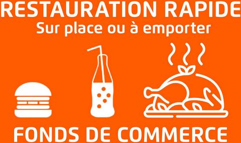 Dans une station balnéaire prisée du littoral vendéen. Rare opportunité, fonds de commerce dans le secteur très demandé de la restauration rapide et de la rôtisserie. Emplacement stratégique sur axe passant, visibilité exceptionnelle. Matériels de qu...