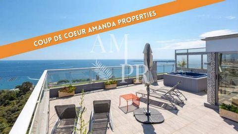CANNES CALIFORNIE - PENTHOUSE VUE MER EPOUSTOUFLANTE