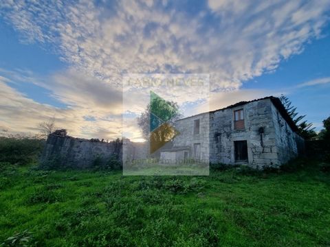 EXCLUSIVITÉ - FABIO NEVES REAL ESTATE Villa de 4 chambres à restaurer avec 290 m2 dans un très beau quartier de Vila Verde (Barbudo) Cette villa est située sur un terrain de 1950 m2 avec des arbres fruitiers et offre une vue sur Braga, Gerês, Sameiro...