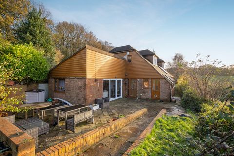 Situated in the heart of the Chiltern Hills, Sedgefield is a distinctive and spacious chalet-style detached home, nestled at the end of a peaceful lane. Set within approximately 1/3 of an acre, the property boasts breathtaking, panoramic views across...