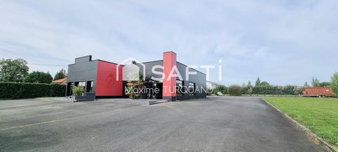 Bâtiment commercial 270m², 2651 m² de terrain.