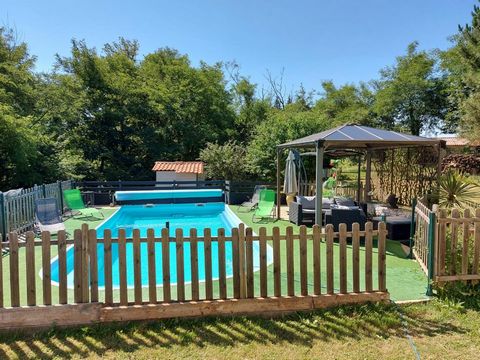 Maison au calme avec piscine