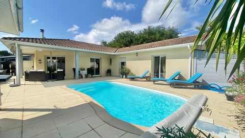 Maison avec jardin & piscine / 4 pièces / 130m²