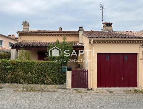 PAVILLON PLAIN PIED 3 PIECES GARAGE