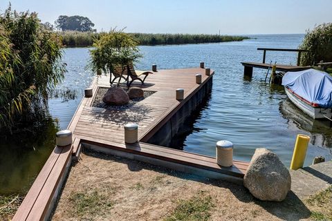 Located just 100 meters from the lake in Usedom’s Baltic Sea region, this cozy attic apartment at Westkluene 7 offers a peaceful escape for up to four guests. The open kitchen is fully equipped with a ceramic stove, oven, microwave, coffee machine, a...