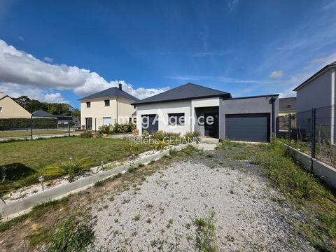 PLAIN PIED CONTEMPORAIN 2022- 3 CHAMBRES - GARAGE - JARDIN