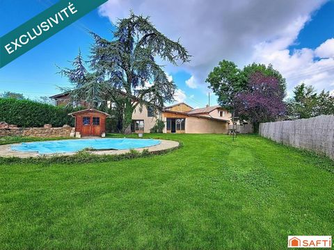 Ancien atelier à réinventer: jardin, piscine et nombreuses possibilités