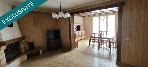 Maison 3chambres possible 4, jardin