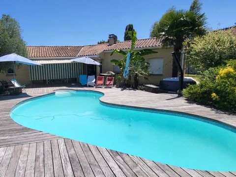 Maison contemporaine - 3 chambres, piscine