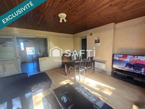 T4 lumineux 83m² avec fort potentiel à rénover avec jardin proche commerces, écoles et transports