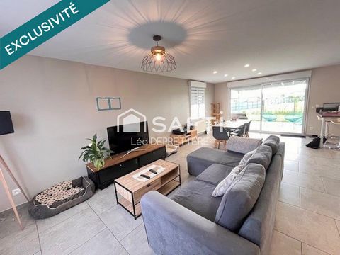Maison individuelle on pose les meubles