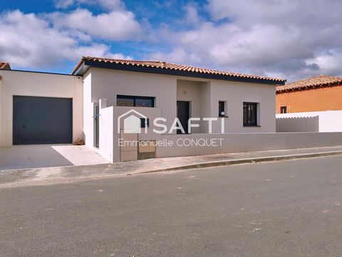 Maison neuve de 104 m², 3 chambres avec garage et piscine